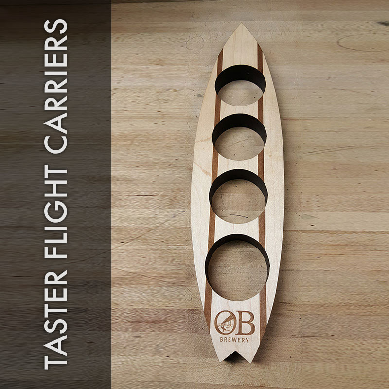 Custom Taster Flight Carriers