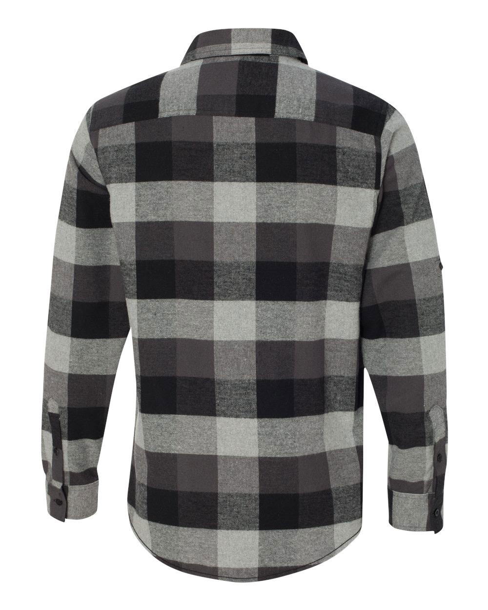 Yarn-Dyed Long Sleeve Flannel Shirt