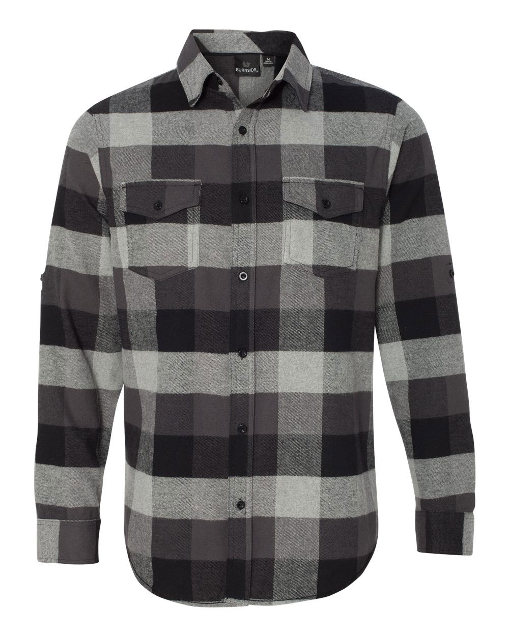 Yarn-Dyed Long Sleeve Flannel Shirt