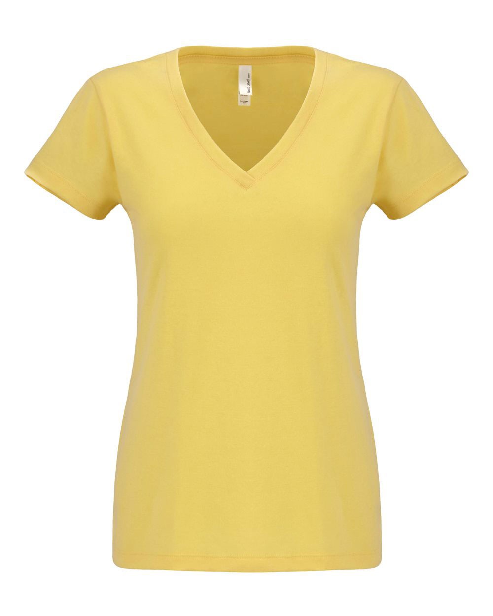 Women Sueded V Neck Tee