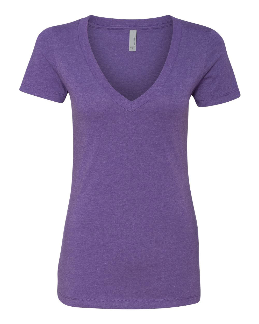 Women CVC Deep V-Neck Tee