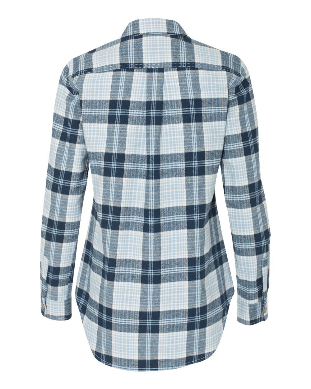 Women’s Vintage Brushed Flannel Long Sleeve Shirt