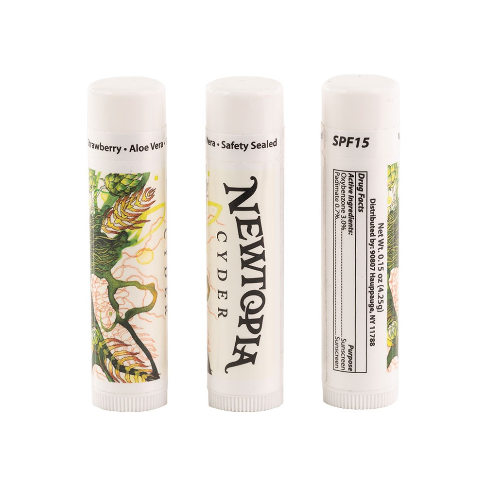 Hoppy Beer lip balm.