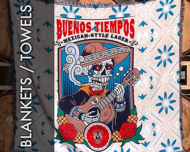 custom blankets and towels