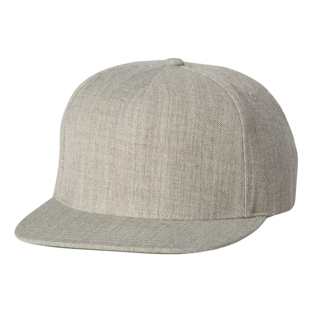 Five Panel Premium Flat Bill Snapback Hat