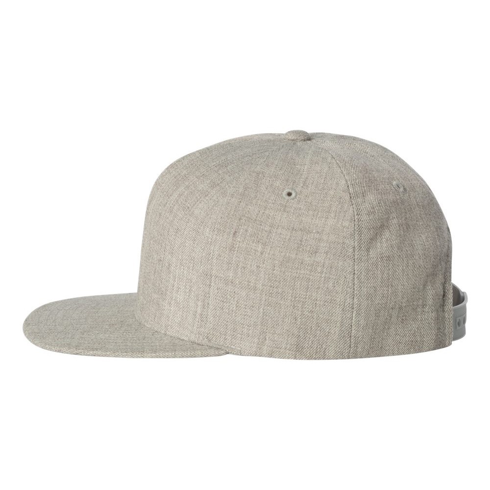 Five Panel Premium Flat Bill Snapback Hat